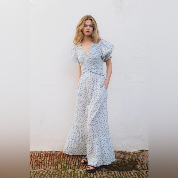 Dresses & Skirts - SOLD OUT $250 India Dress Blue